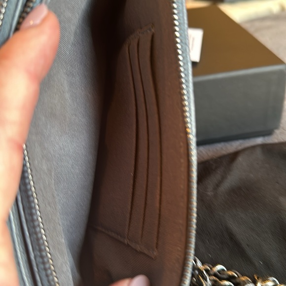 Chanel double zip wallet on chain - excellant condition - Picture 6 of 6